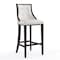 Manhattan Comfort Fifth Avenue Bar Stool in Pearl White and Walnut (Set of 2) 2-BS007-PW - alternate 5
